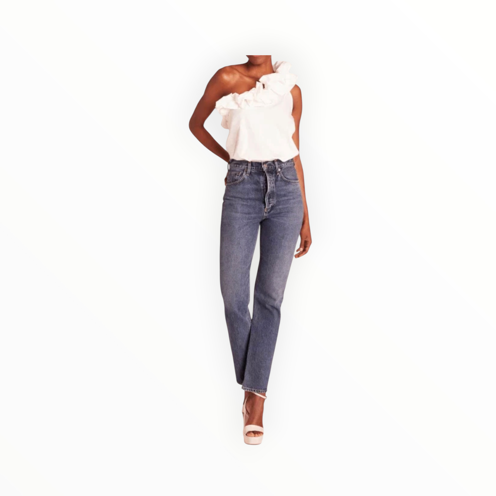 Amanda Uprichard Hermosa Top - White
