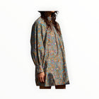 Carolina K Irina Dress - Paisley Blue