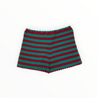 Alix Pinho Tulum Shorts - Red/Green