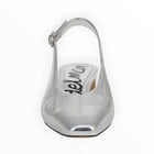 Sam Edelman Ronnie Slingback Heel - Silver Leather