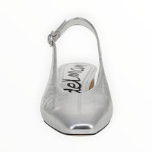 Sam Edelman Ronnie Slingback Heel - Silver Leather