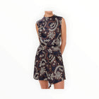A.L.C. Dion Dress - Navy/Cream