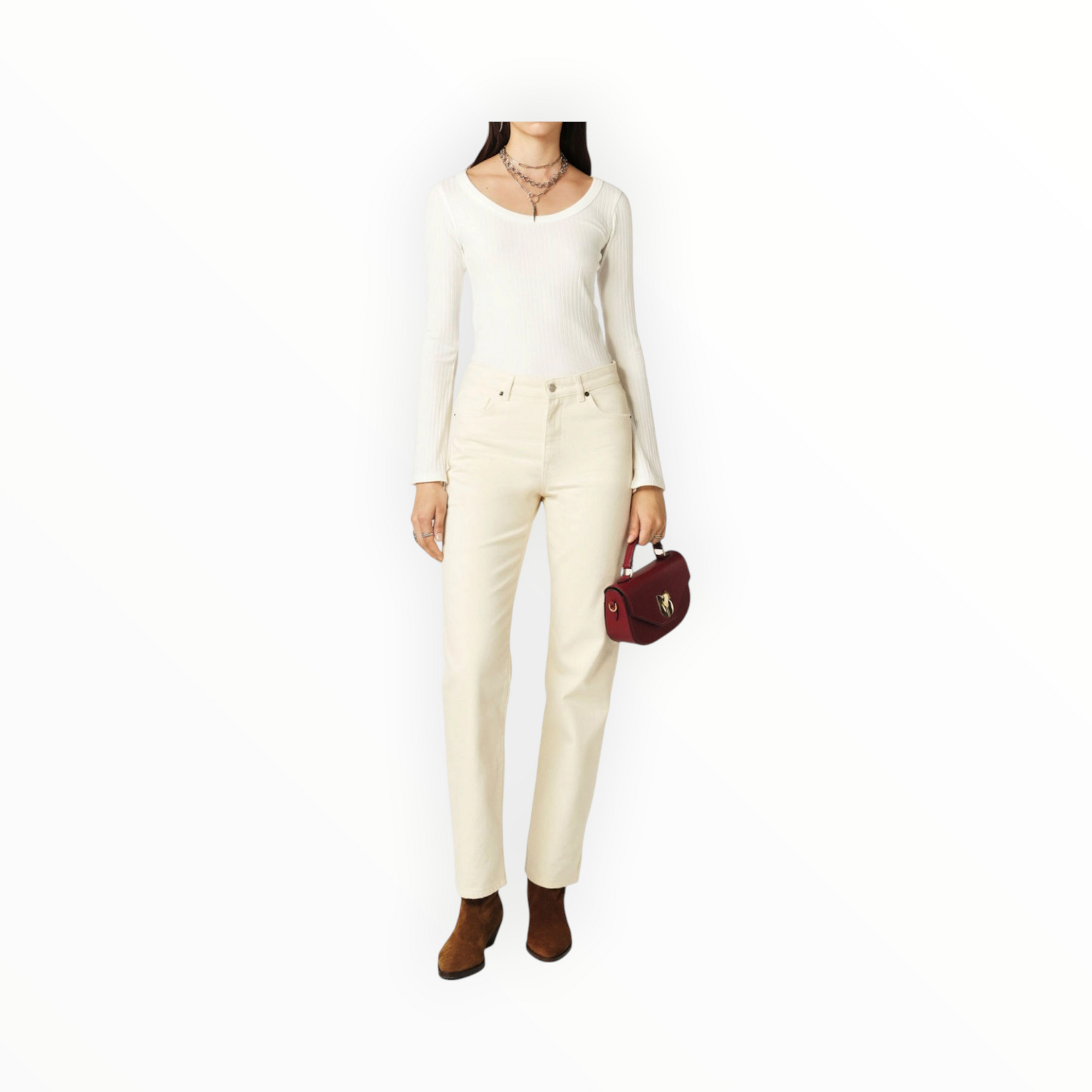 ba&sh Tiana T-Shirt - White