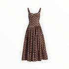 Cara Cara Santiago Midi Dress - Joelle Dot Brown