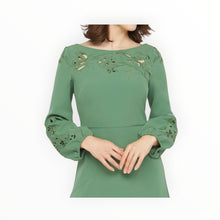 Kay Unger Valentina Embellished Dress - Spearmint