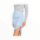 Generation Love Nellia Lace Skirt - Powder Blue