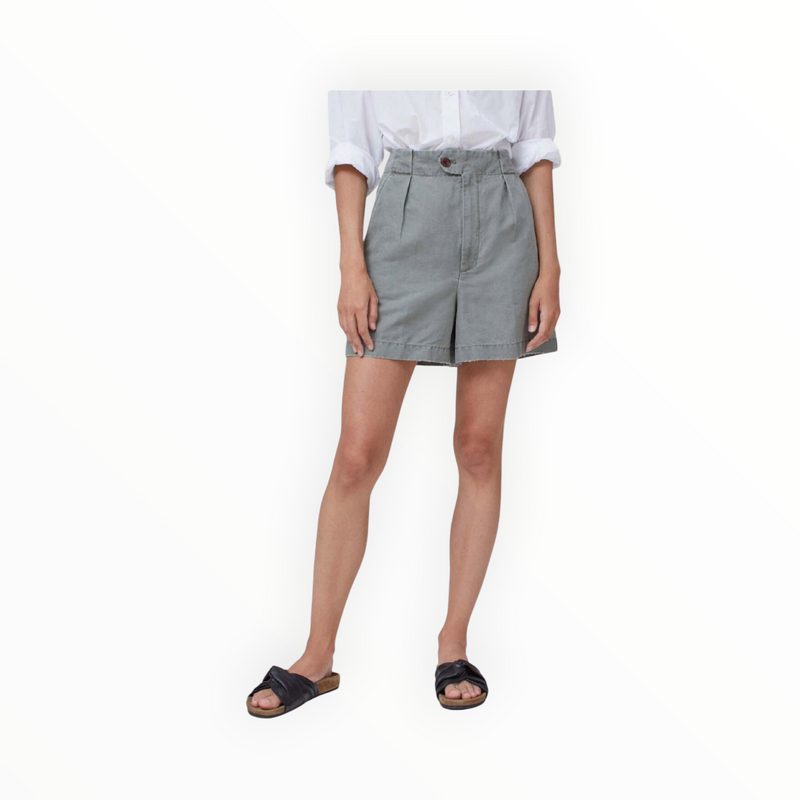 Closed Shape Shorts - Basil