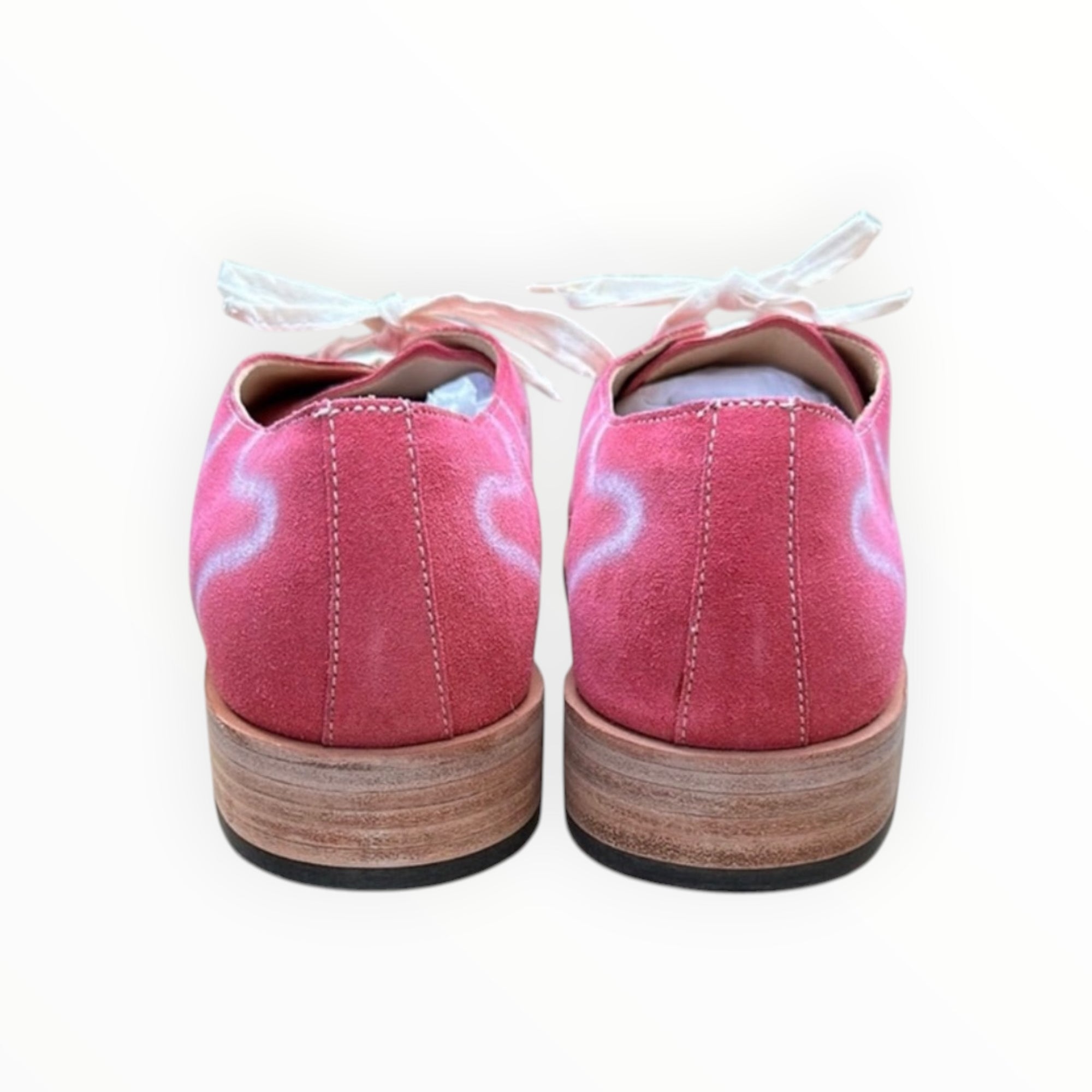 Esquival Handpainted Wingtip - Fuchsia
