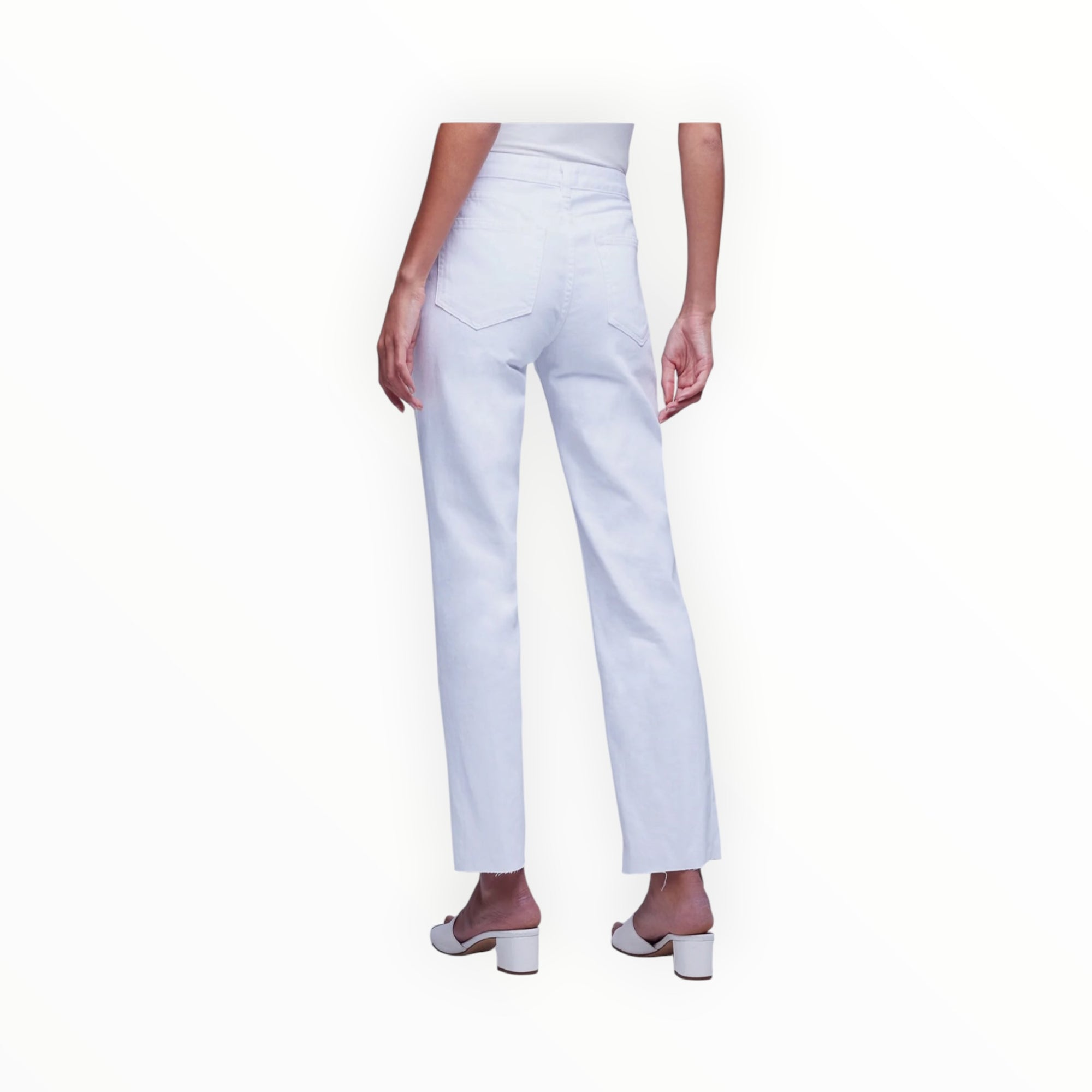 L’Agence Milana Stovepipe Jeans - Blanc