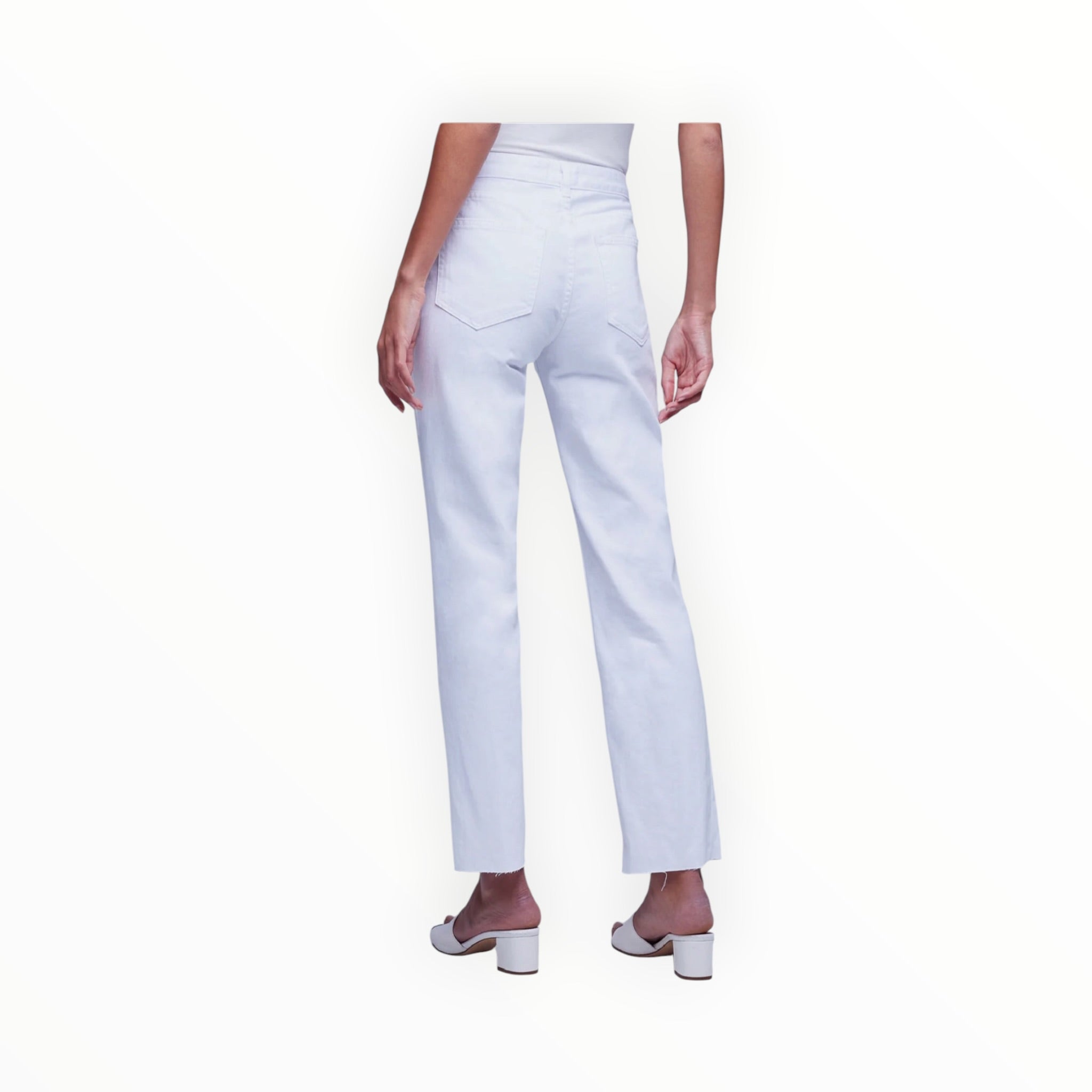 L’Agence Milana Stovepipe Jeans - Blanc