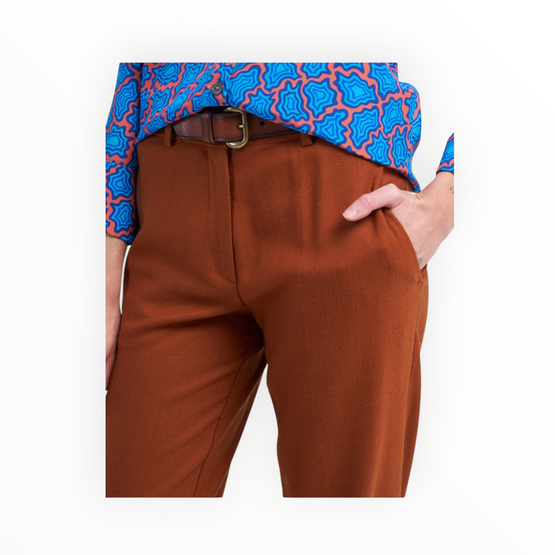 ODEEH Trousers - Henna