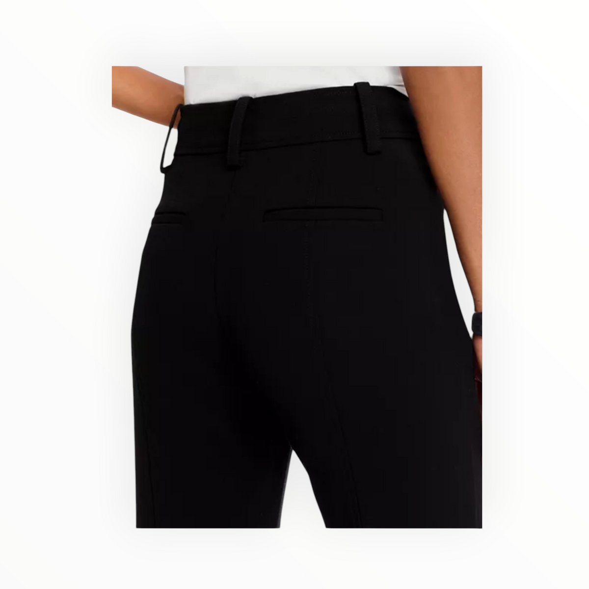 Derek Lam 10 Crosby Dawson Flare Trousers - Black