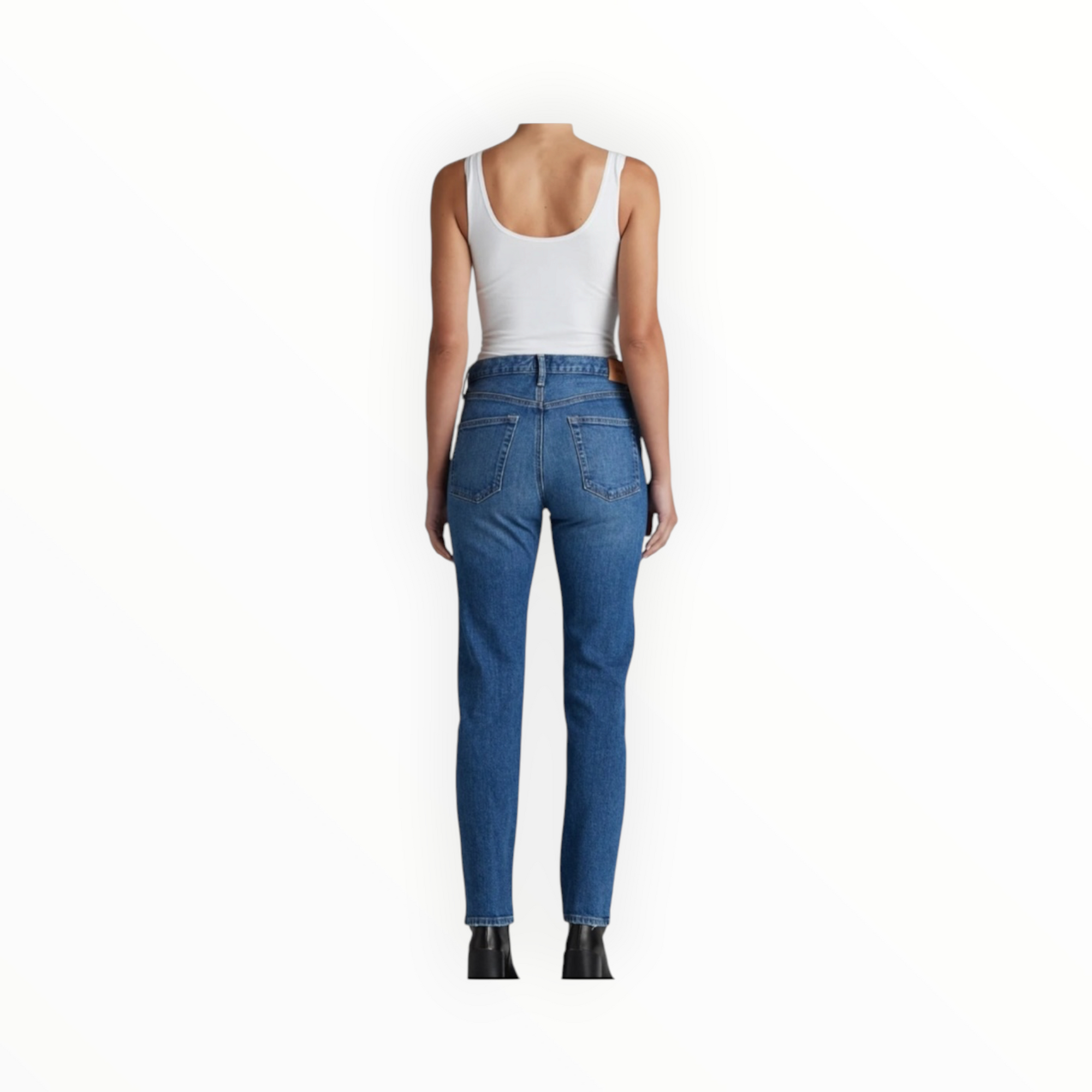 EDWIN Hana Vintage Straight - Blue Horizon