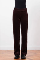 Avenue Montaigne Flavia Corduroy Pant - Brown