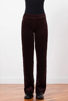 Avenue Montaigne Flavia Corduroy Pant - Brown