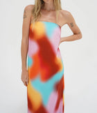 LNA Ekana Dress - Mirage Print