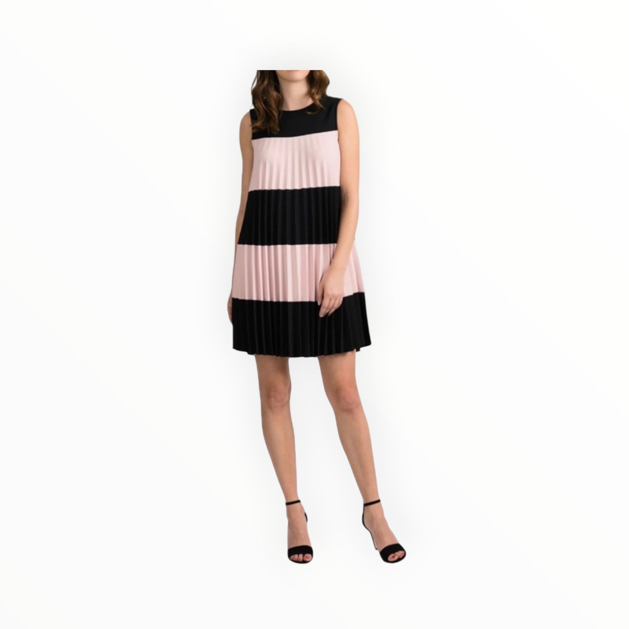 Joseph Ribkoff Dress - Black/Rose