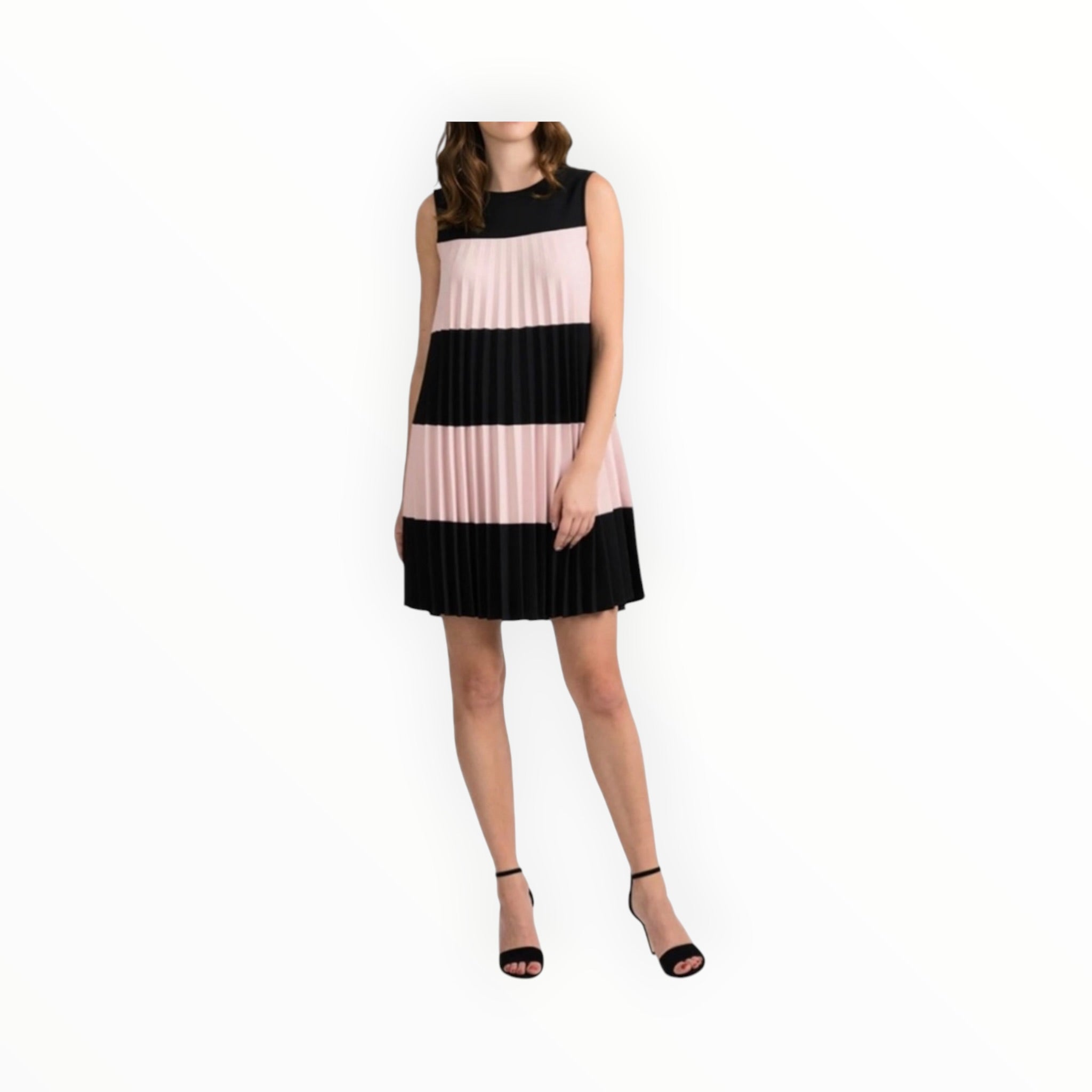 Joseph Ribkoff Dress - Black/Rose