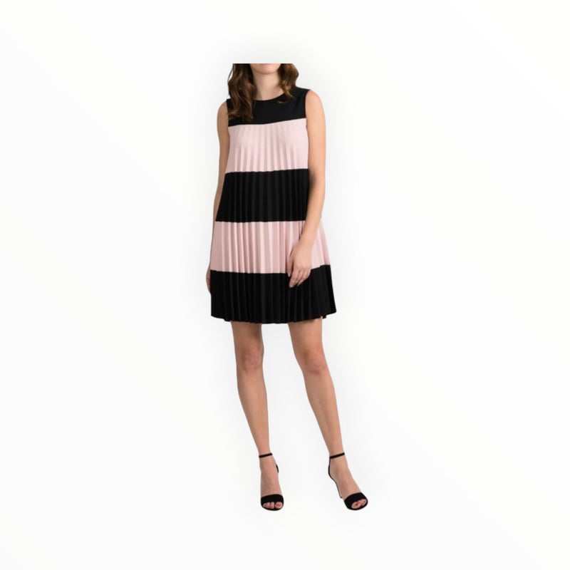 Joseph Ribkoff Dress - Black/Rose