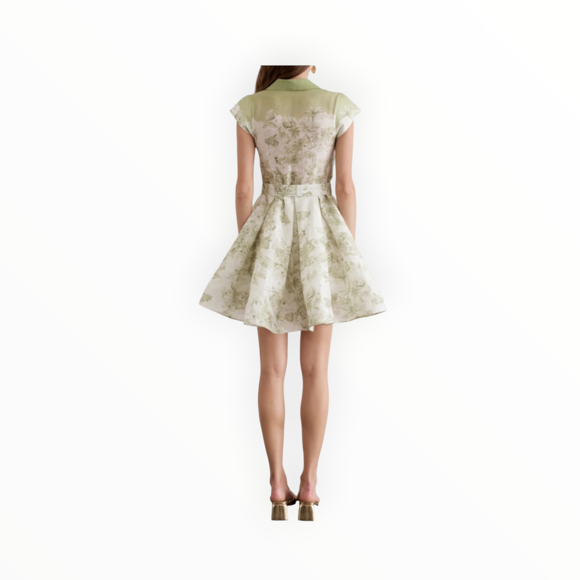 AQUA BLÚ Juliette Mini Dress - Faisane