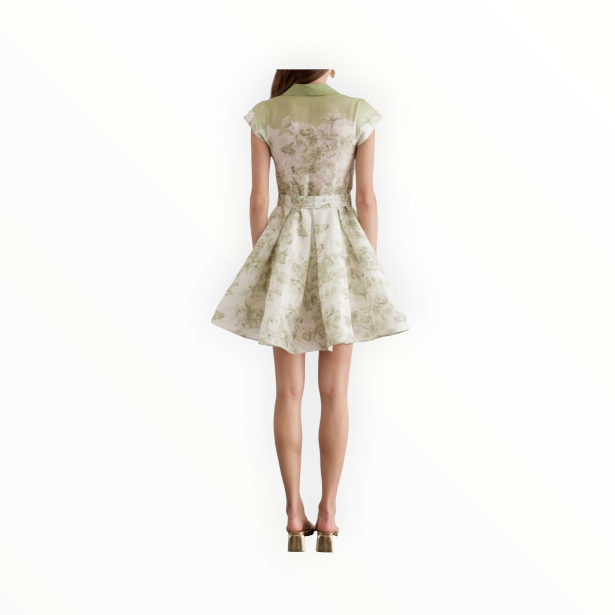 AQUA BLÚ Juliette Mini Dress - Faisane
