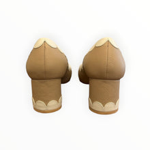 BUTRICH Melanie Midi Pump - Sand/Off-White