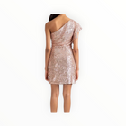 Shoshanna Dahlia Sequin One-Shoulder Dress