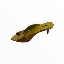 Lola Cruz Lena Mule 65 - Mustard