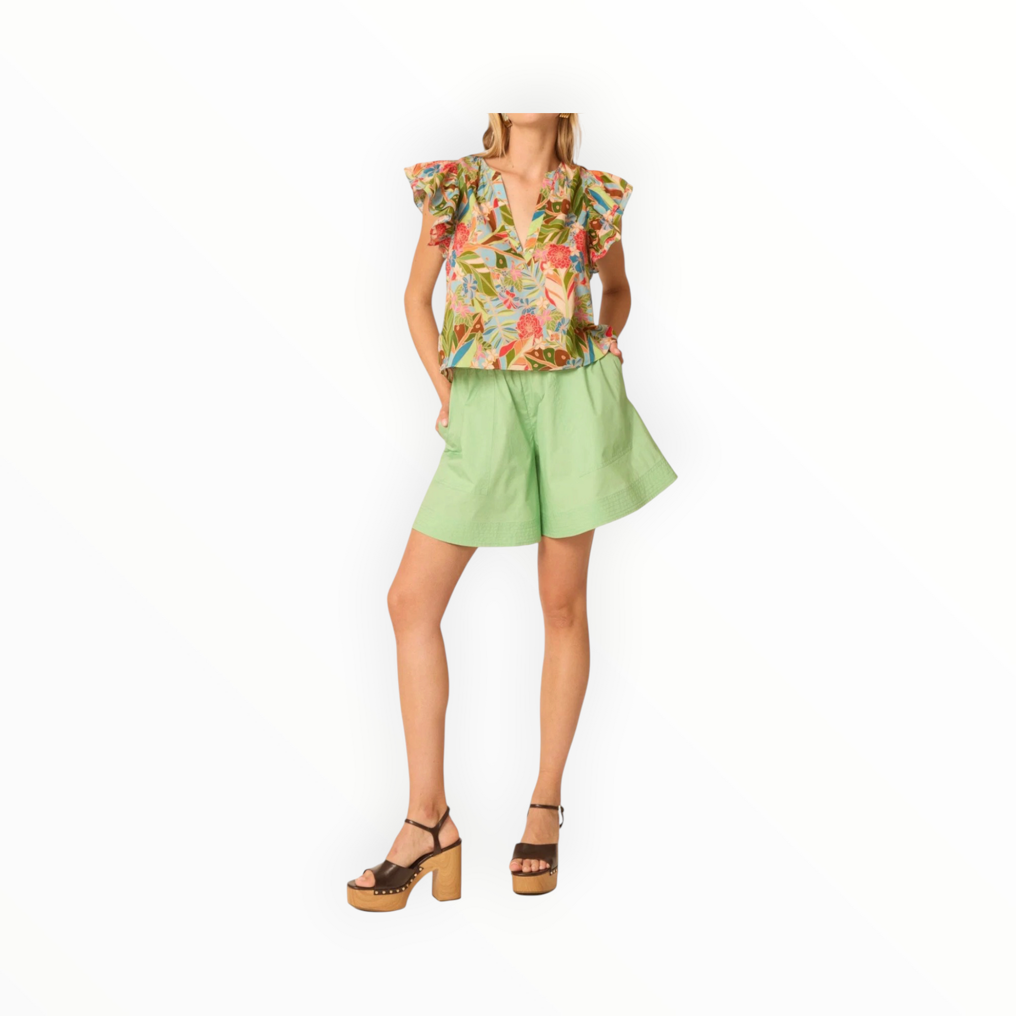 Gilner Farrar Orla Blouse - Amazonian Print
