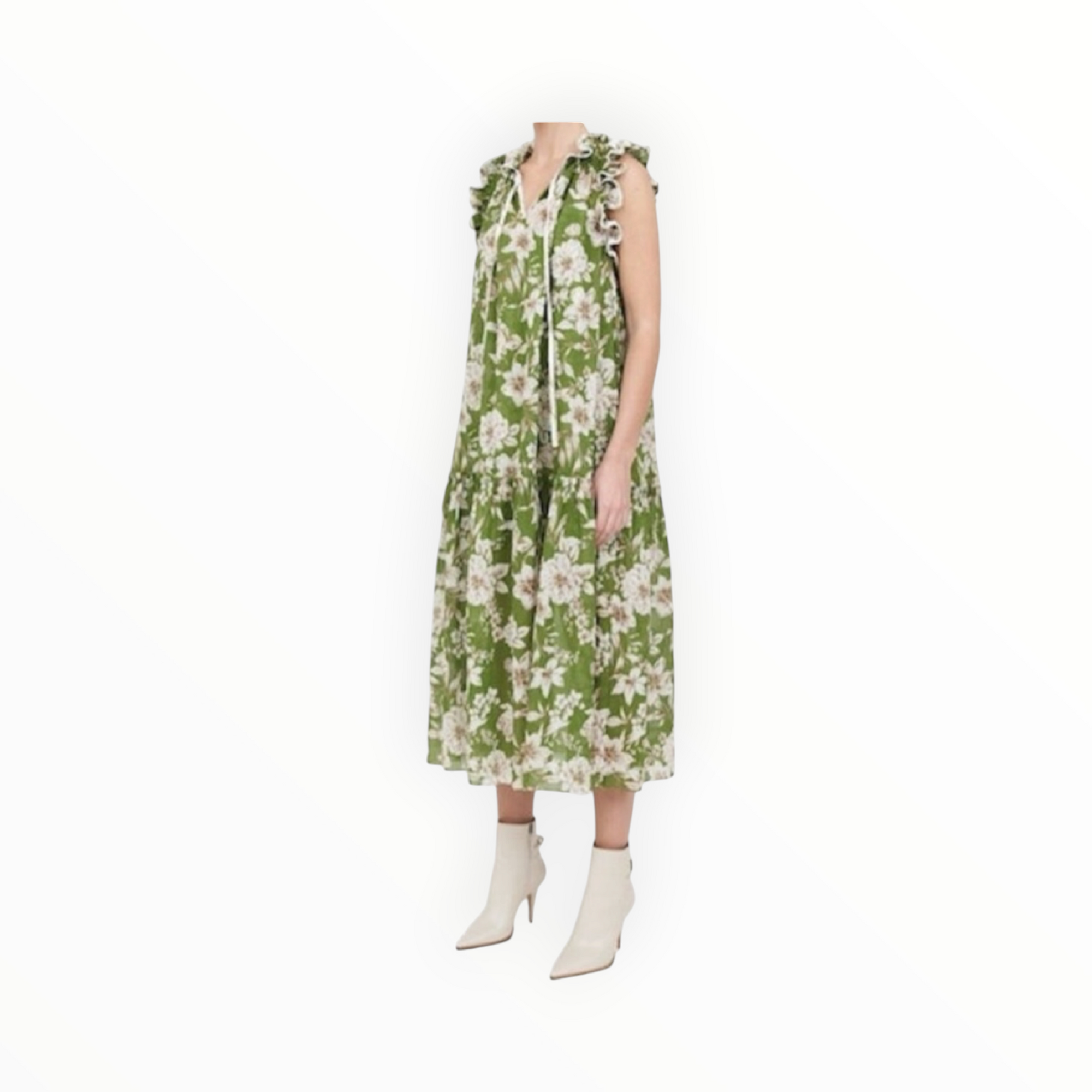 Christy Lynn Camila Dress - Green Magnolia