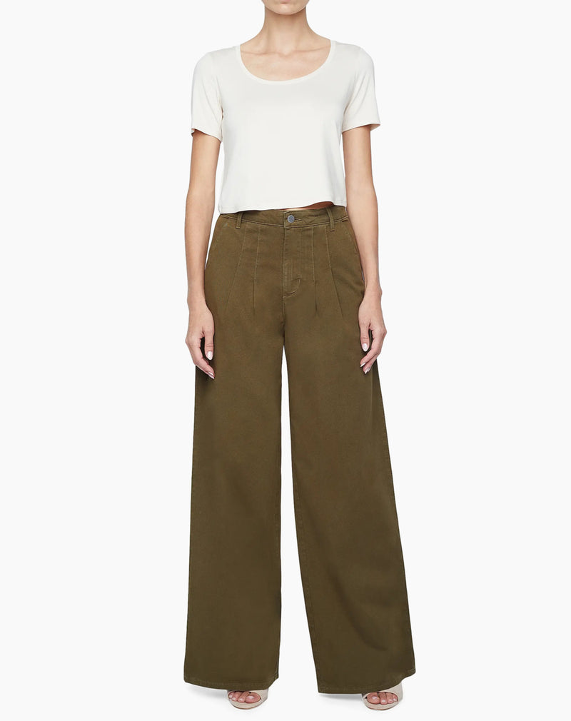 L’Agence Jayce Pleated Pants - British Khaki
