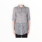 Joseph Ribkoff Blouse - Black/White Stripe