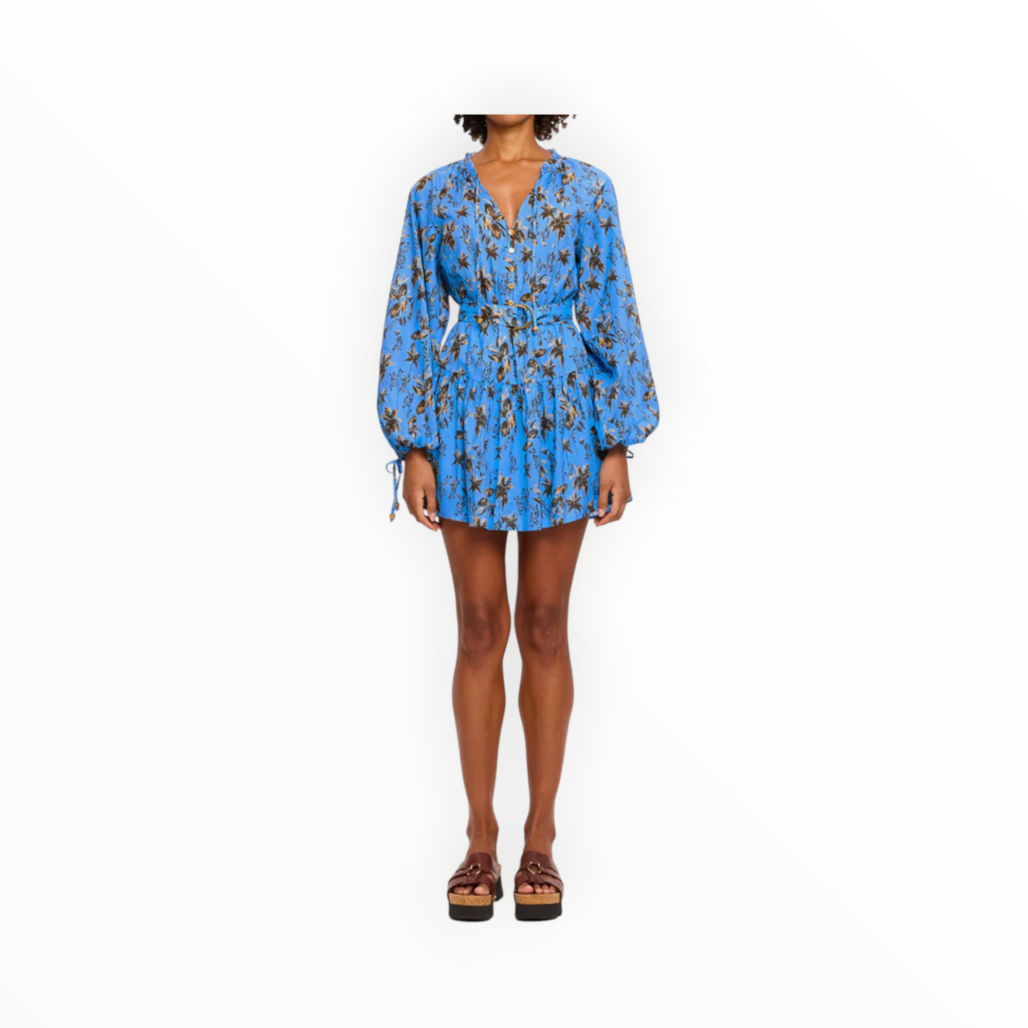 Kivari Paola Dress - Electric Blue