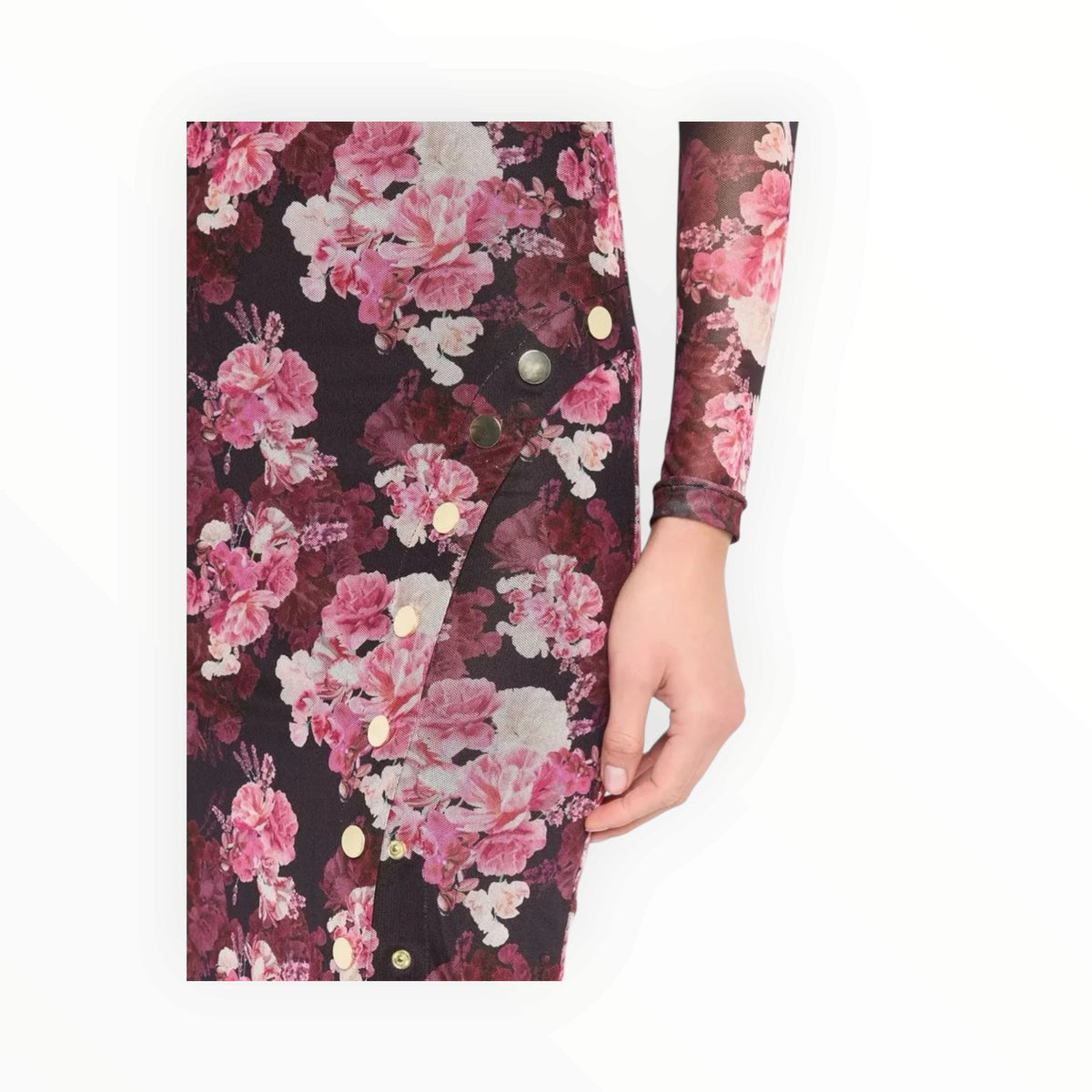 Generation Love Monique Floral Mesh Dress
