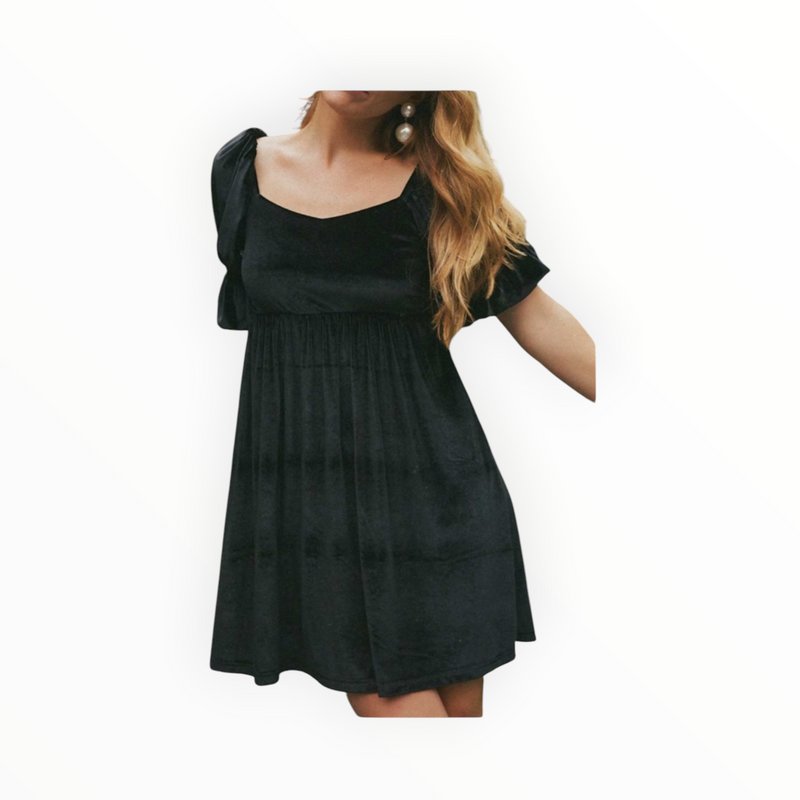 Smith & Quinn Greta Dress - Black Velvet