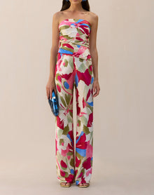 Cult Gaia Stacie Pant - Color Floral Rosette