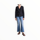Apiece Apart Asma Blazer Top - Black