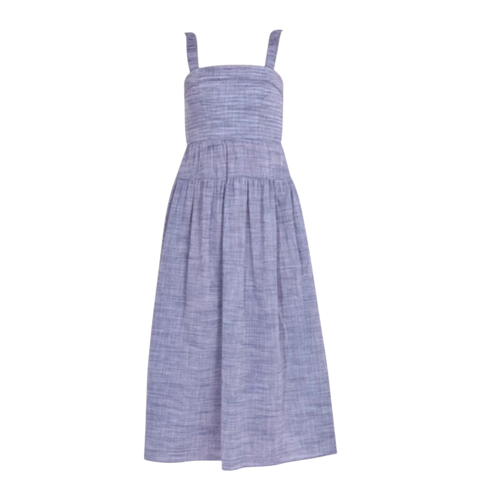 Gilner Farrar Julien Dress - Blue Chambray