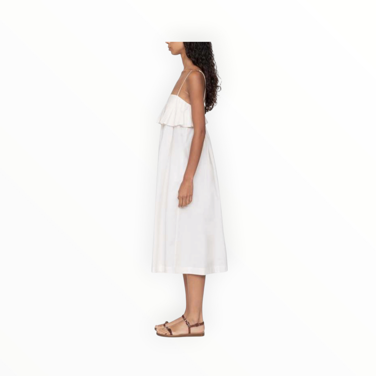Sea New York Lois Twill Tank Dress - Cream