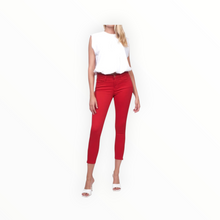 Etienne Marcel Signature Skinny Crop Pant - Red