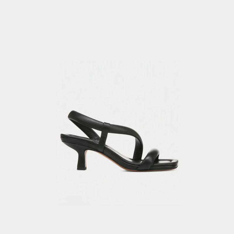 Vince Coline Leather Sandal - Black