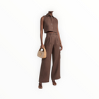 Hevron Maggie Pant - Chocolate