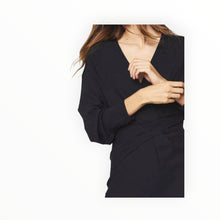 ba&sh Sarah Twist Front Dress - Black