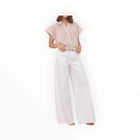 Secular Trinity Button-Up - Textured Pale Pink Cotton