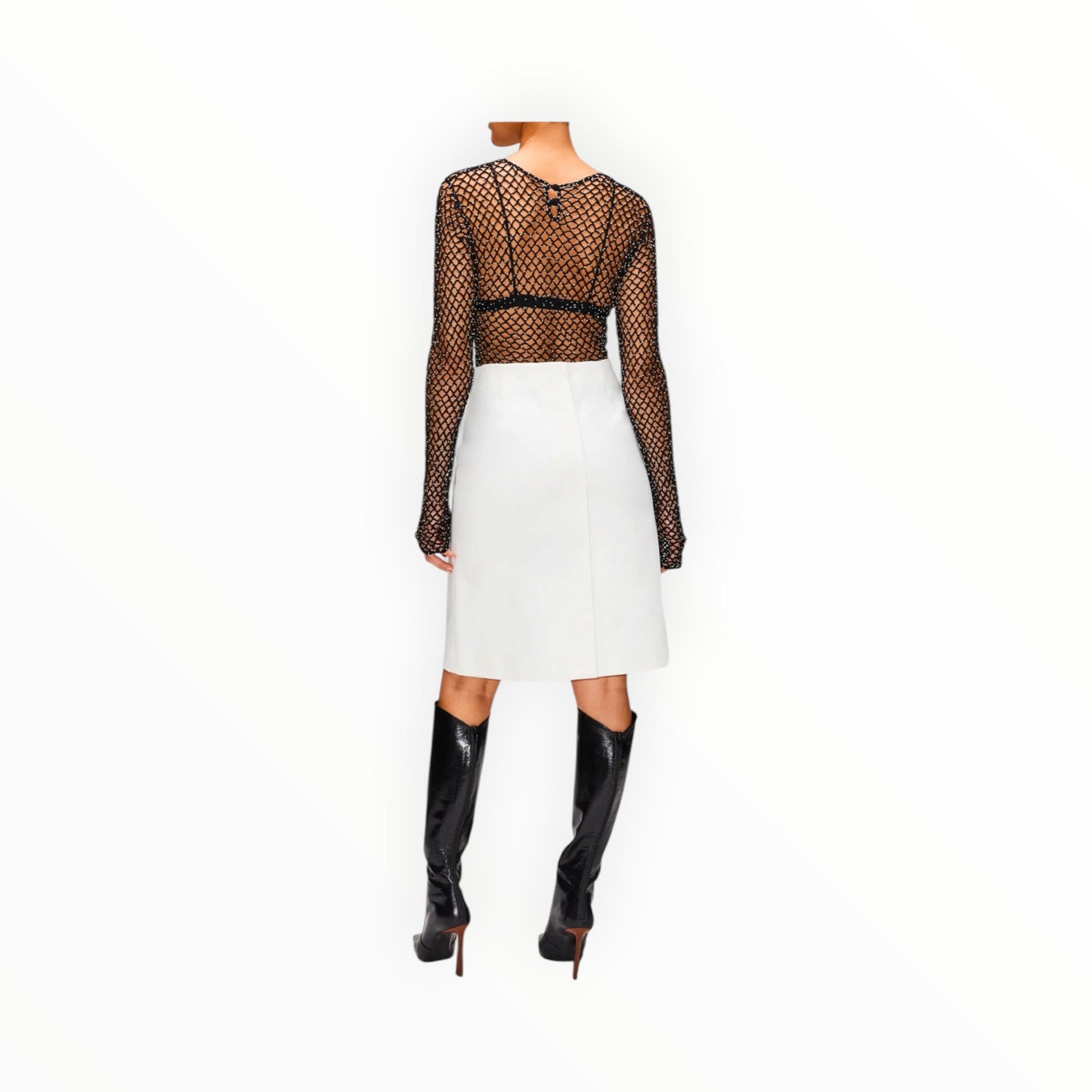 Proenza Schouler Eco Cotton Twill Adele Skirt - Eggshell