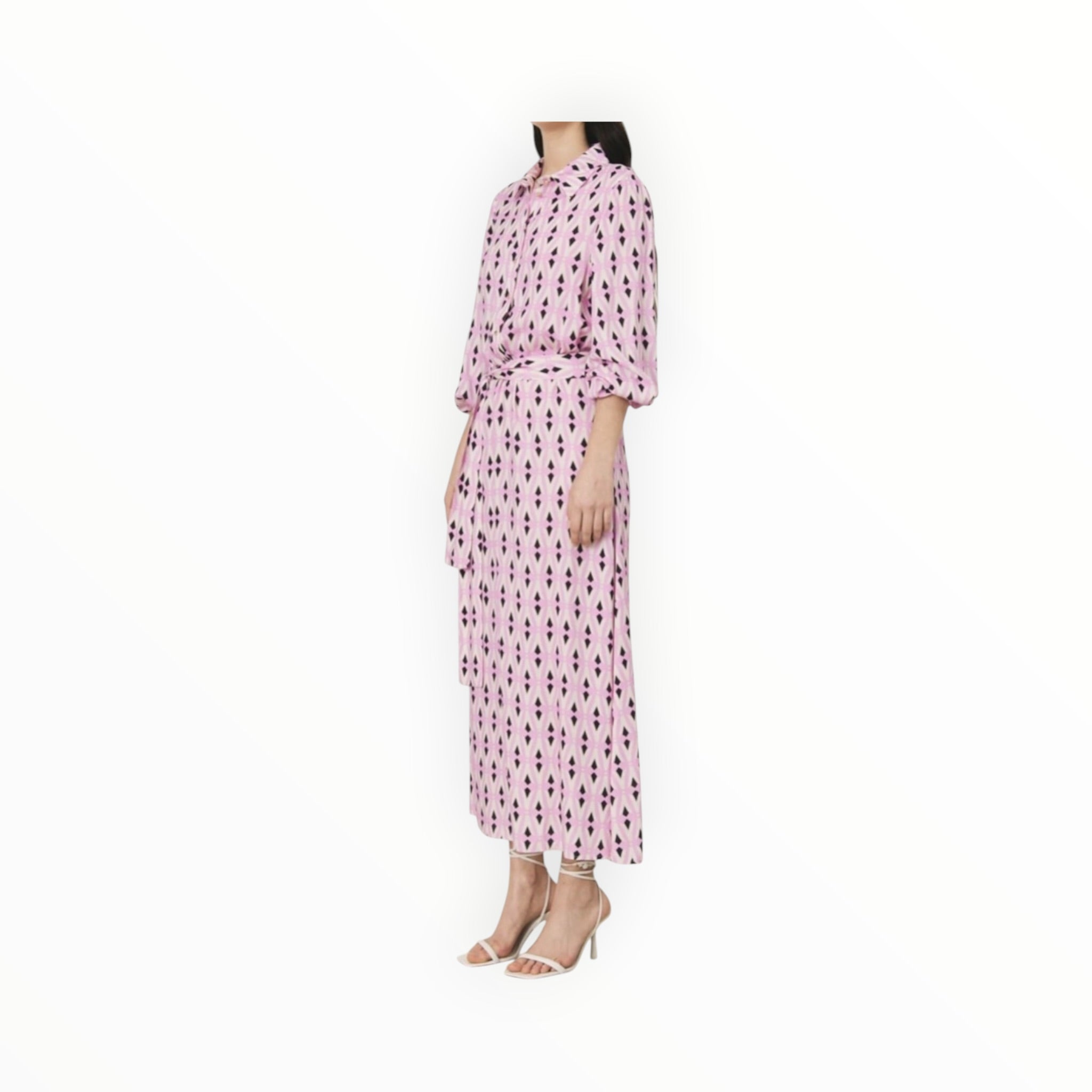Déluc Rivera Dress - Flower Pink