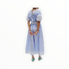 Rentrayage Barnstable Gathered Dress - Blue