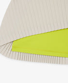 Lacoste Women's Pleated Lined Tennis Shorts - Grey/Yellow