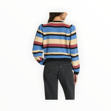 Nation Ltd Carmela Cardigan - Velour Multi Stripe