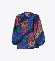 Vilagallo Tatiana Blouse - Leopard Multi